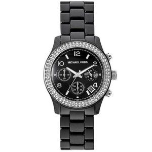 Michael Kors Mk5190 Runway Blk Ceramic Chronograph